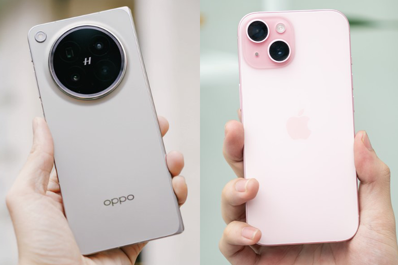 So sánh OPPO Find N6 và iPhone 15 - hình 11