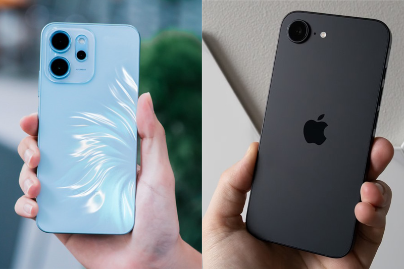 So sánh OPPO Reno 14 F và iPhone 16e - hình 11