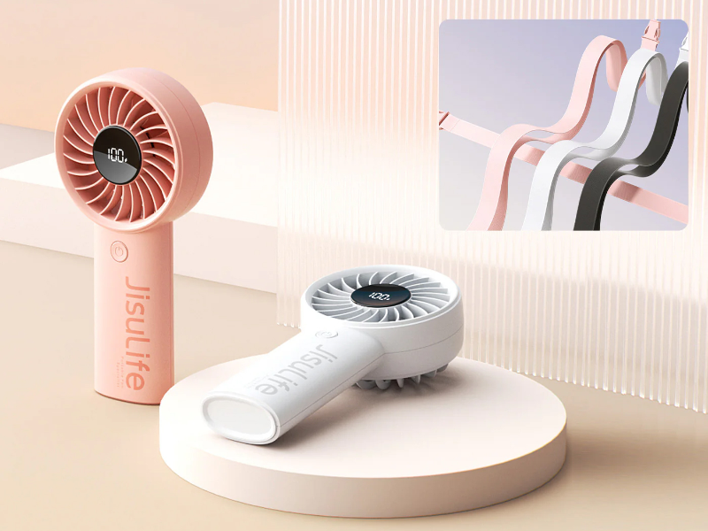 So s&aacute;nh quạt cầm tay Jisulife v&agrave; Goojodoq - h&igrave;nh 8
