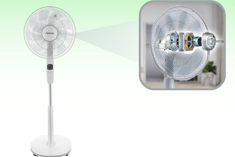 so s&aacute;nh quạt toshiba lsd10 v&agrave; lsd30 3