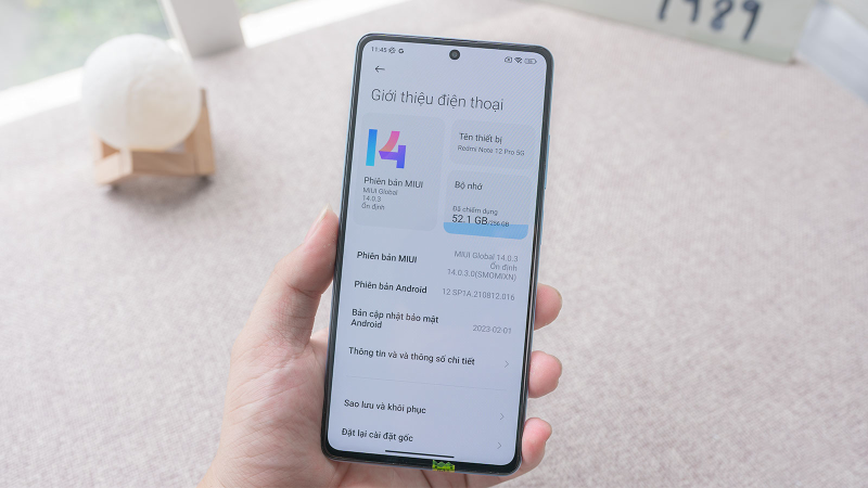 So sánh Redmi Note 12 Pro 4G và 5G - hình 5