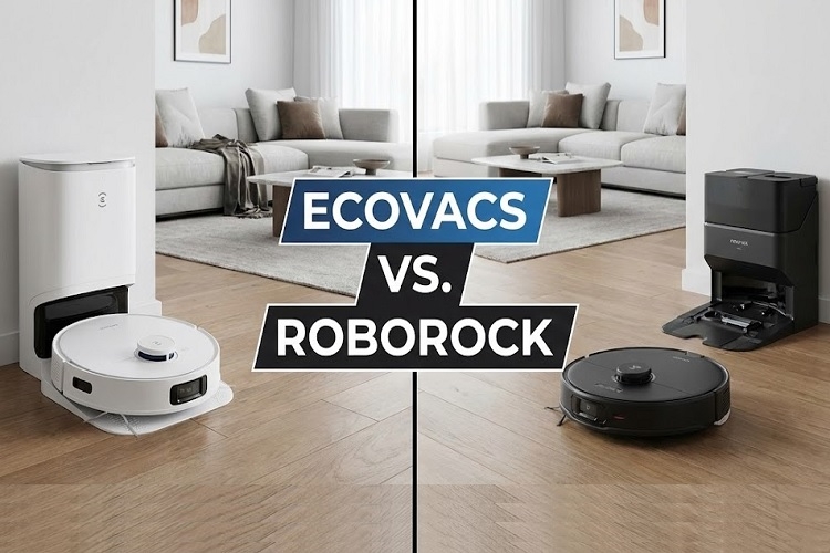So sánh robot hút bụi Ecovacs và Roborock: Sản phẩm thương hiệu nào tốt hơn?