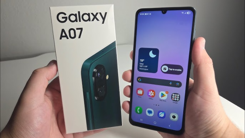 So sánh Samsung Galaxy A07 và Realme Note 60 - hình 1