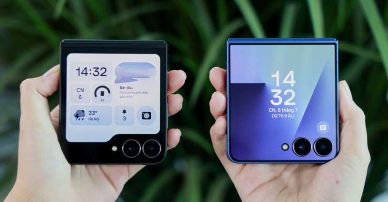 tong quan ve samsung z flip 7 va galaxy z flip 7 fe