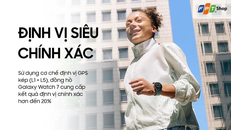 Định vị của Samsung Watch 7