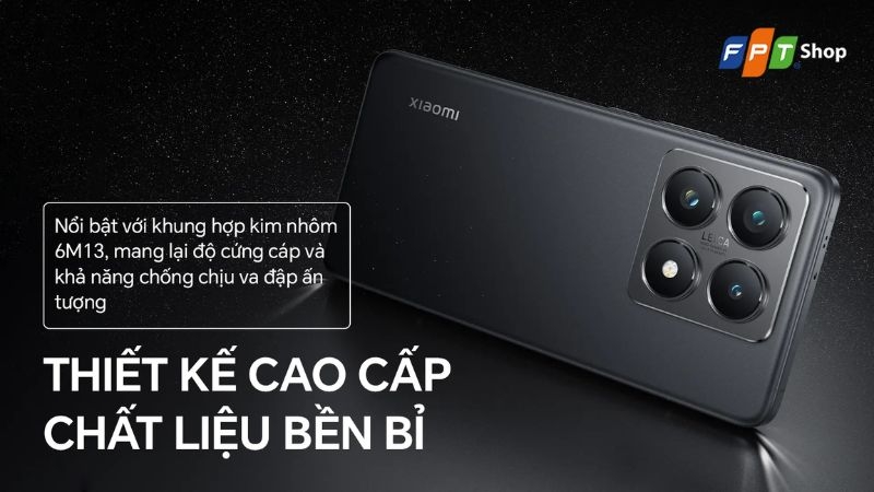 Thiết kế điện thoại Xiaomi 14T Pro