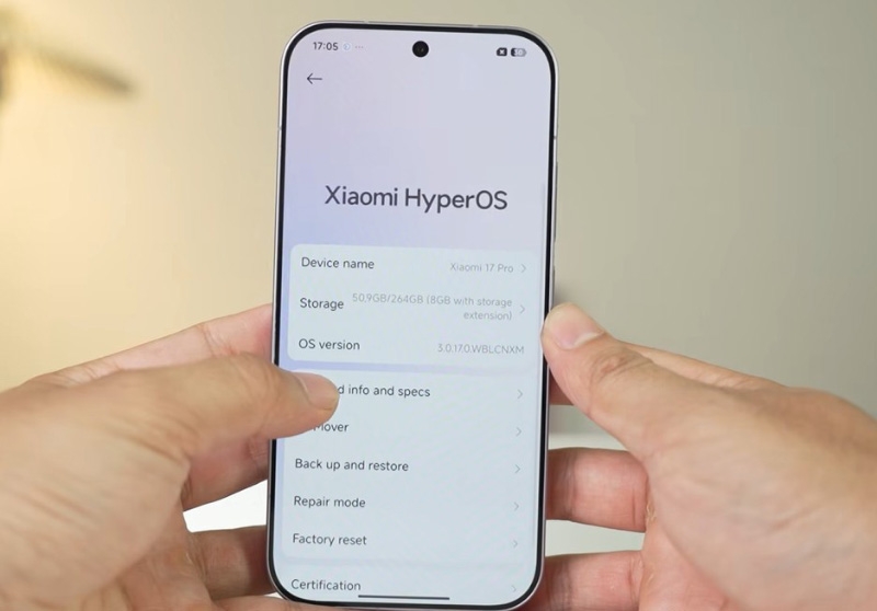 So sánh Xiaomi 17 Pro và Xiaomi 17 Pro Max - hình 10