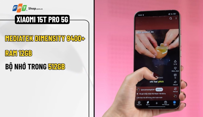 So sánh Xiaomi 17T Pro với 15T Pro - hình 8