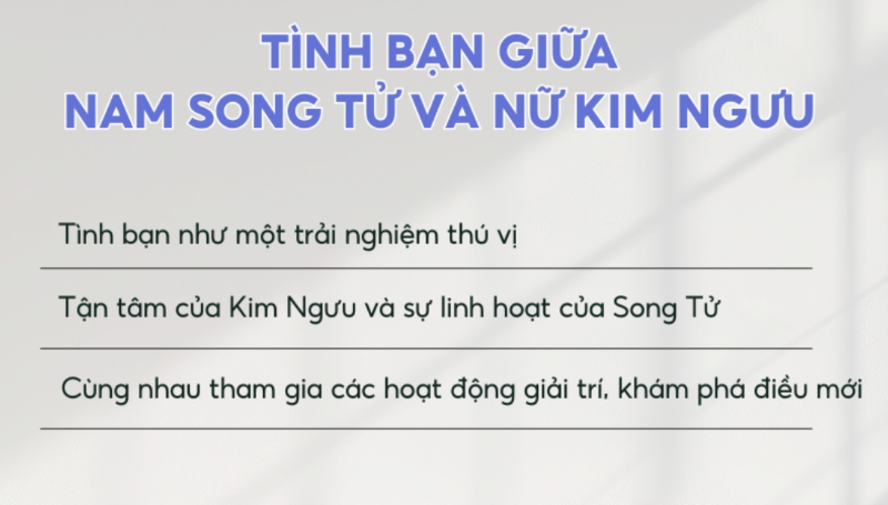 Song Tử và Kim Ngưu có hợp nhau không? (hình 9)
