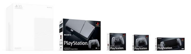 Sony ra mắt PlayStation 5 phiên bản kỷ niệm 30 năm, mang các nét đặc trưng và màu sắc gợi nhắc đến PlayStation đời đầu - hình 1Sony ra mắt PlayStation 5 phiên bản kỷ niệm 30 năm, mang các nét đặc trưng và màu sắc gợi nhắc đến PlayStation đời đầu - hình 9