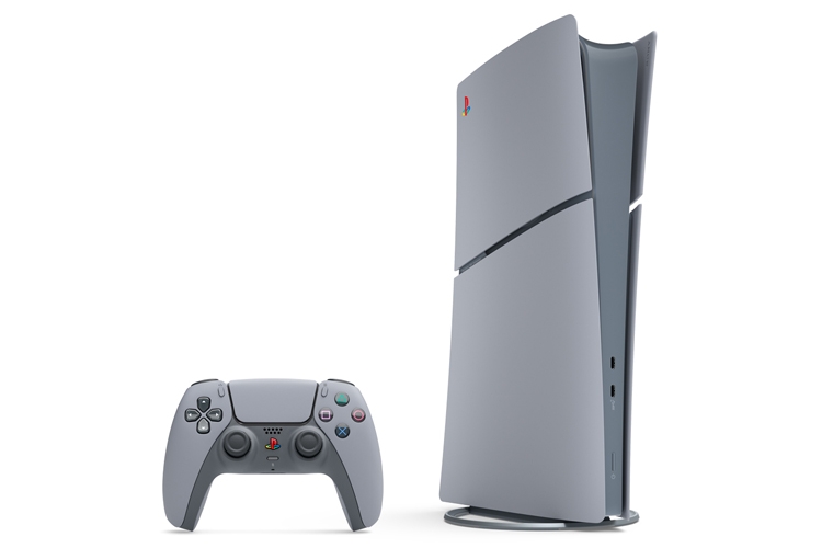 Sony ra mắt PlayStation 5 phiên bản kỷ niệm 30 năm, mang các nét đặc trưng và màu sắc gợi nhắc đến PlayStation đời đầu - hình 1Sony ra mắt PlayStation 5 phiên bản kỷ niệm 30 năm, mang các nét đặc trưng và màu sắc gợi nhắc đến PlayStation đời đầu - hình 4