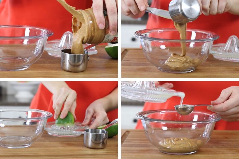 Sốt bơ đậu phộng chanh gừng ảnh 2