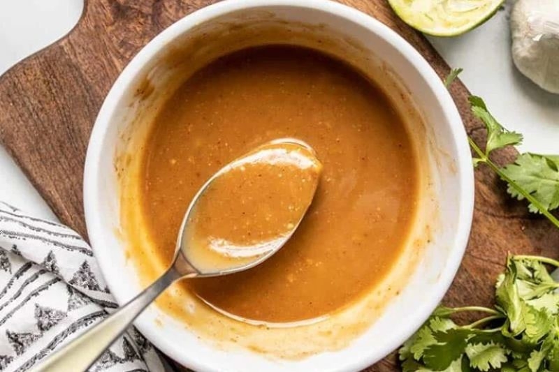 Sốt bơ đậu phộng chanh gừng ảnh 5