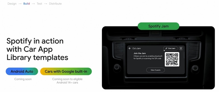 Spotify mang tính năng “Jam” lên Android Auto: Cách mạng chia sẻ nhạc trên ô tô