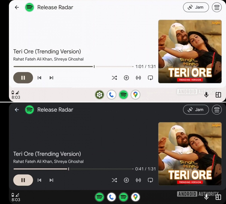 Spotify và YouTube sẽ có giao diện mới trên Android Auto