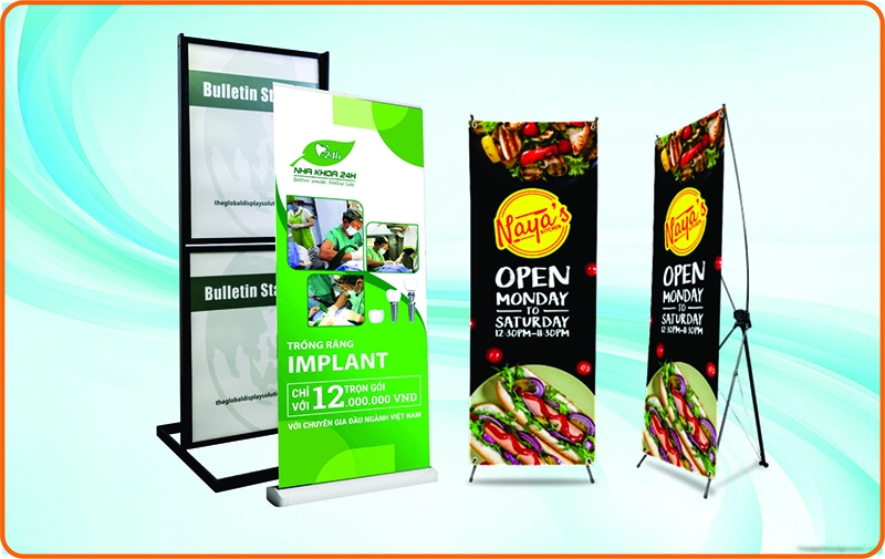 standee khai trương ảnh 2