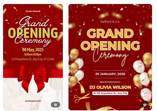 standee khai trương ảnh 30