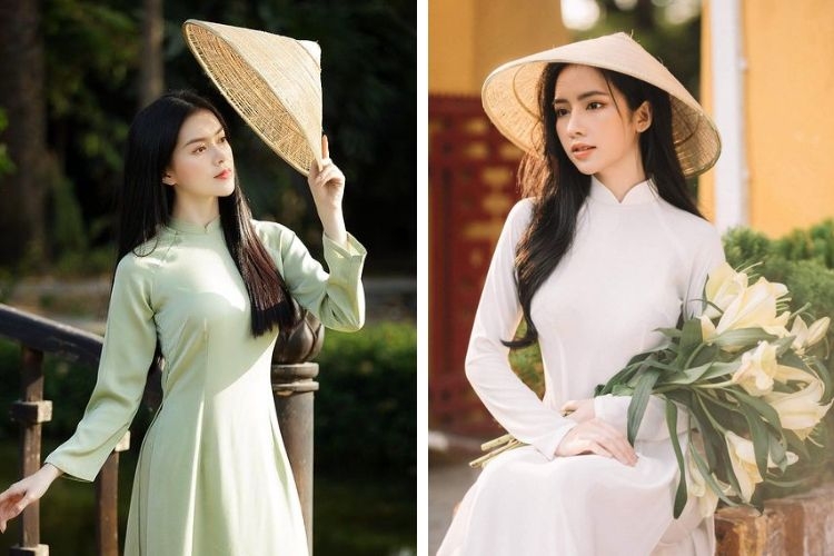 STT áo dài Tết 2025 ảnh 10