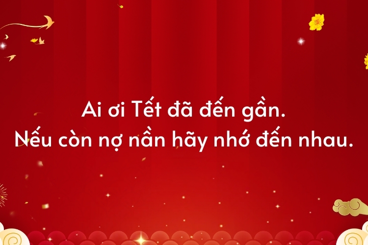 Lợi ích của những stt đòi nợ cuối năm