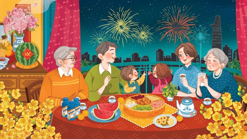 STT Tết Dương lịch 2025 hài hước ảnh 1