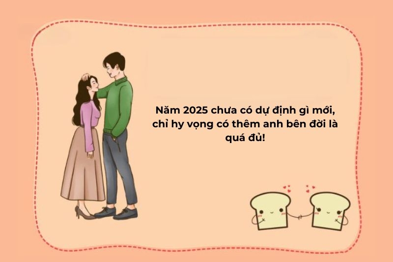 STT Tết Dương lịch 2025 hài hước ảnh 5