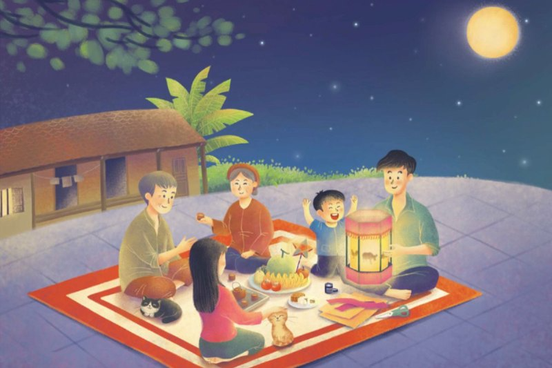 STT Trung thu dành cho các bé dễ thương