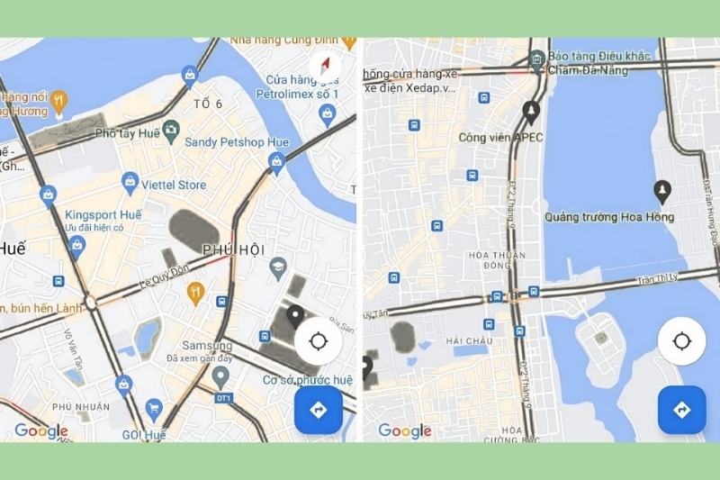 sử dụng Google Maps để kiểm tra kẹt xe 5