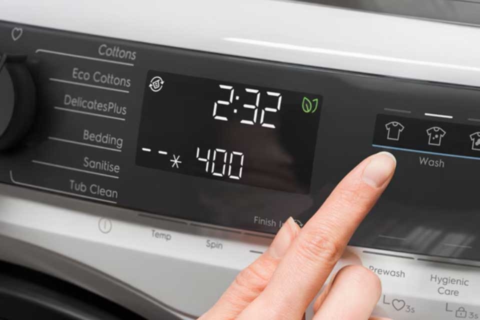 Hướng dẫn sử dụng máy giặt Electrolux Inverter 9kg chuẩn hãng, tránh lỗi thường gặp