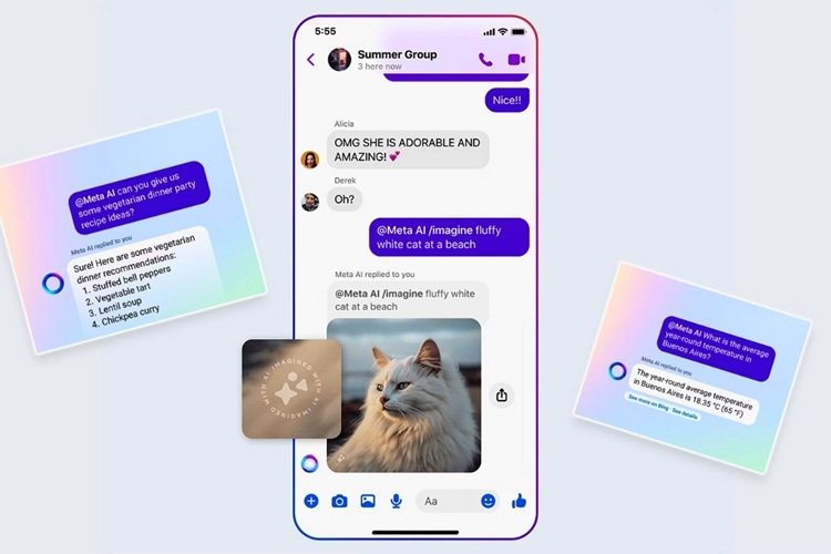 Cách sử dụng Meta AI trong đoạn chat Instagram ảnh 2