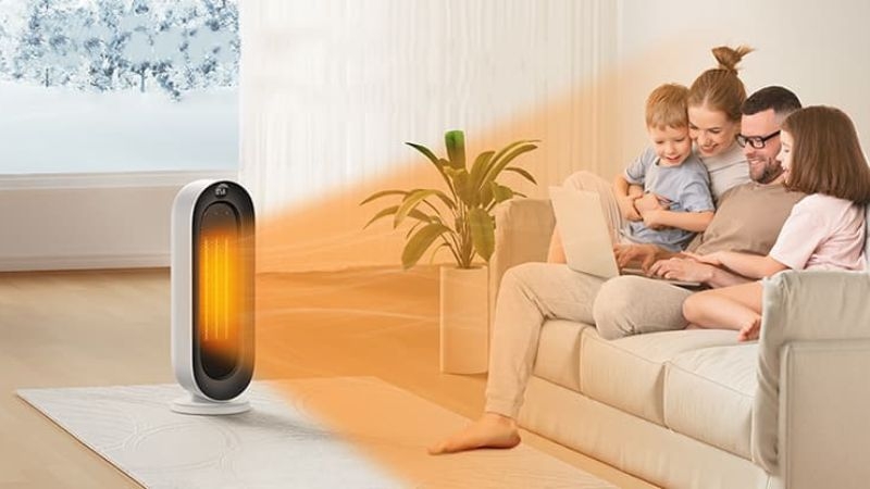 sử dụng quạt sưởi không gây khô da 1