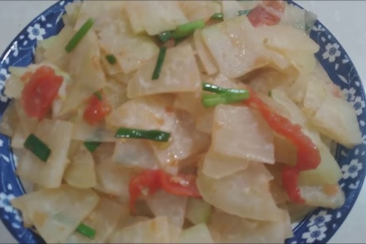 Su hào xào cà chua hình 6