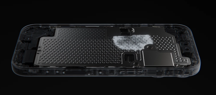 Hệ thống tản nhiệt mới trên iPhone 18 Pro Max (Nguồn ảnh: Apple)
