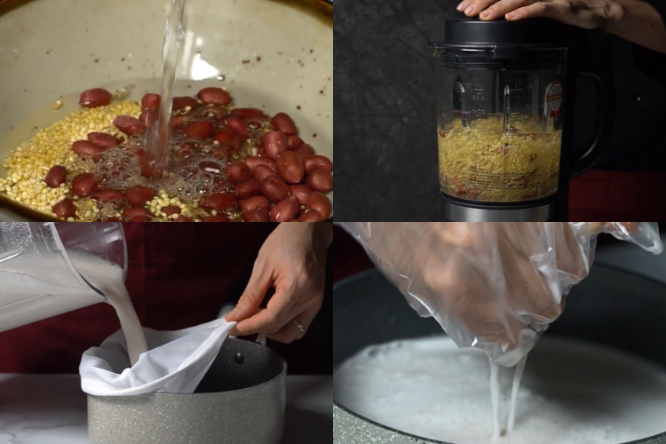 Sữa hạt kê đậu phộng 3