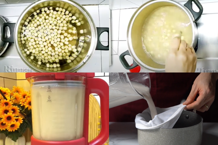 sữa hạt kê hạt sen 3