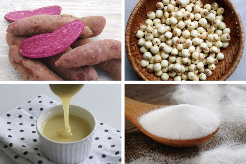 Sữa hạt khoai lang tím ảnh 1