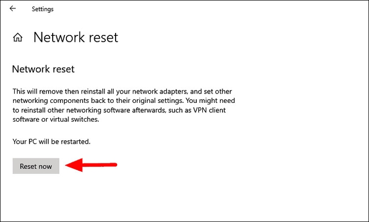 Sửa lỗi Can't connect to this network Win 10 - ảnh 10