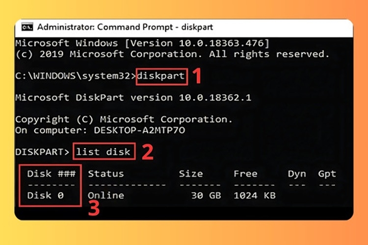 sửa lỗi ổ cứng Not Initialized 7
