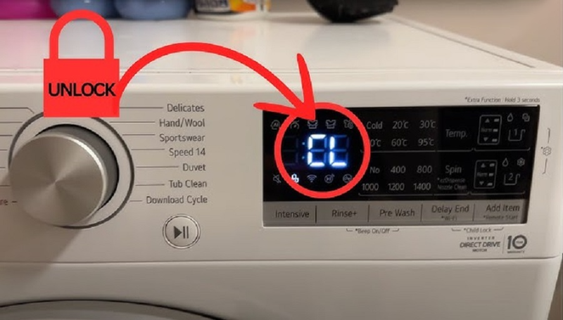 Sửa máy giặt LG không mở cửa (hình 8)