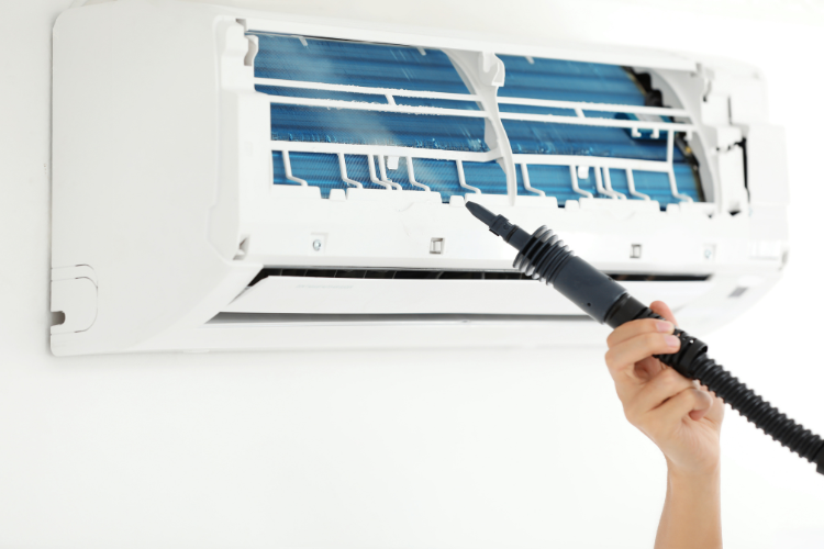 sửa máy lạnh chạy nhưng không có gió lạnh hình 4