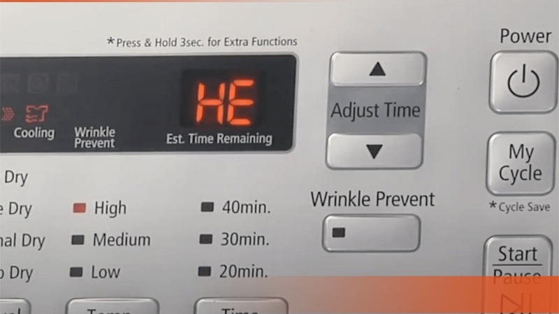 sửa máy sấy samsung báo lỗi hình 4