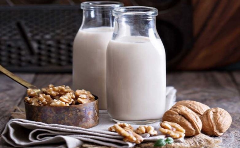 Sữa óc chó, hạnh nhân, đậu đen 2