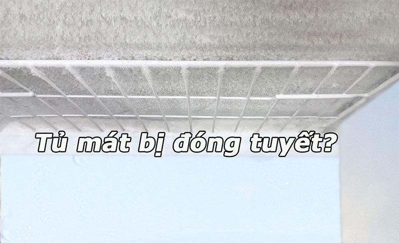 Sửa tủ lạnh đóng tuyết ngăn mát hình 1