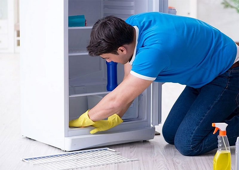 Sửa tủ lạnh đóng tuyết ngăn mát hình 5