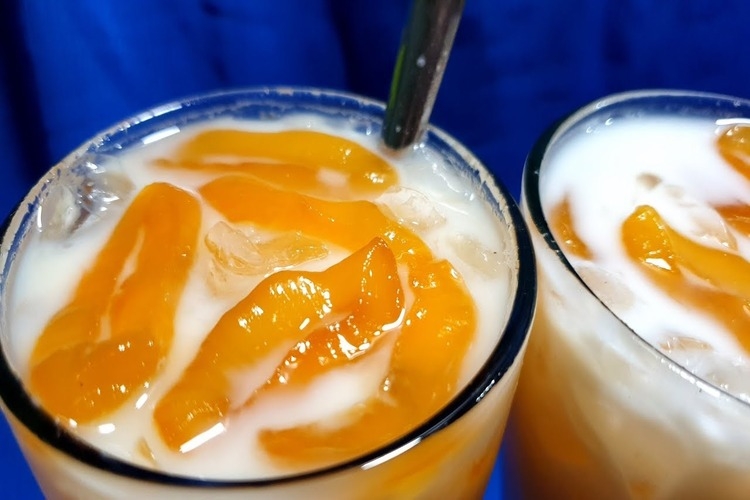 Cách làm sữa tươi thốt nốt rim: Món ngọt thanh mát, đậm đà hương vị miền Tây