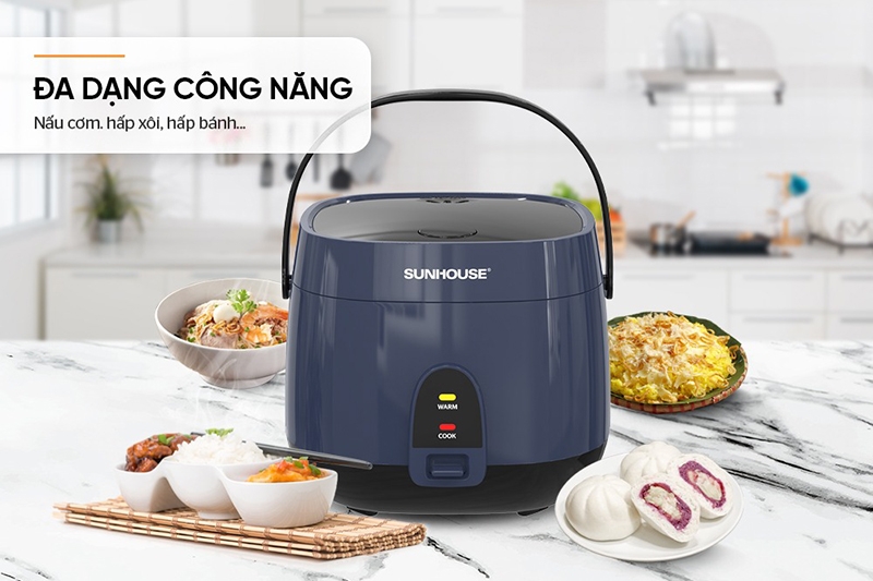 Nồi cơm điện Sunhouse 1.8 lít SHD8611N (hình 7)