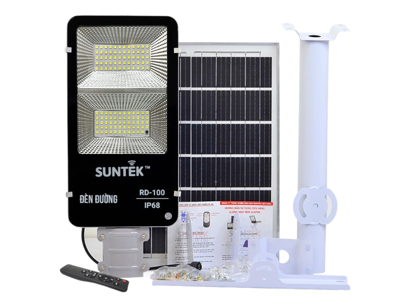 Đèn đường năng lượng mặt trời Suntek RD-100 15.04W - hình 4