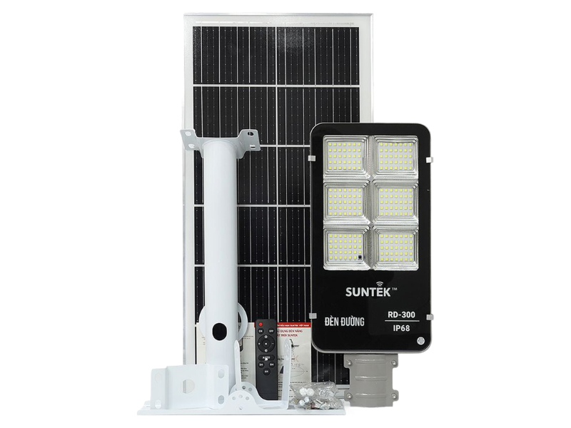 Đèn đường năng lượng mặt trời Suntek RD-300 21W - hình 1