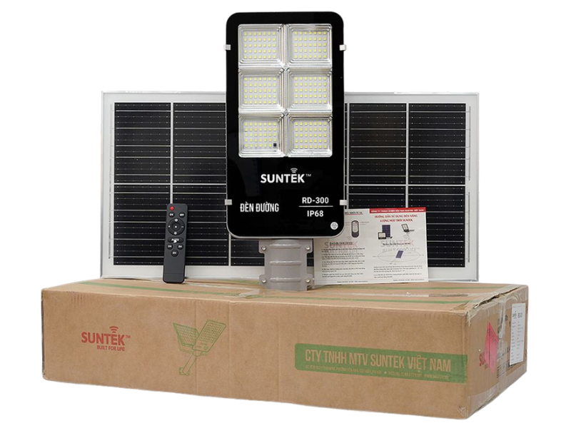 Đèn đường năng lượng mặt trời Suntek RD-300 21W - hình 10