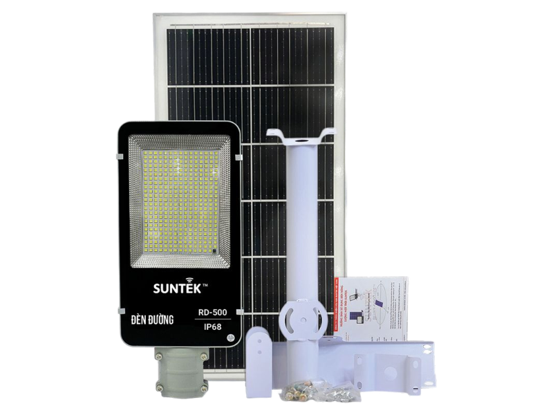 Đèn đường năng lượng mặt trời Suntek RD-500 23W - hình 1