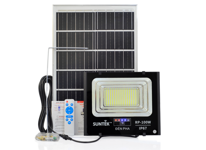 Đèn pha năng lượng mặt trời Suntek RP-100 14.4W - hình 7